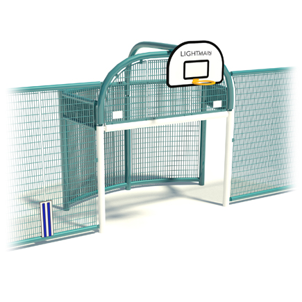 Ball Wall / Curved Wall Goal End
