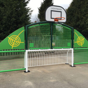 mini ball wall goal end