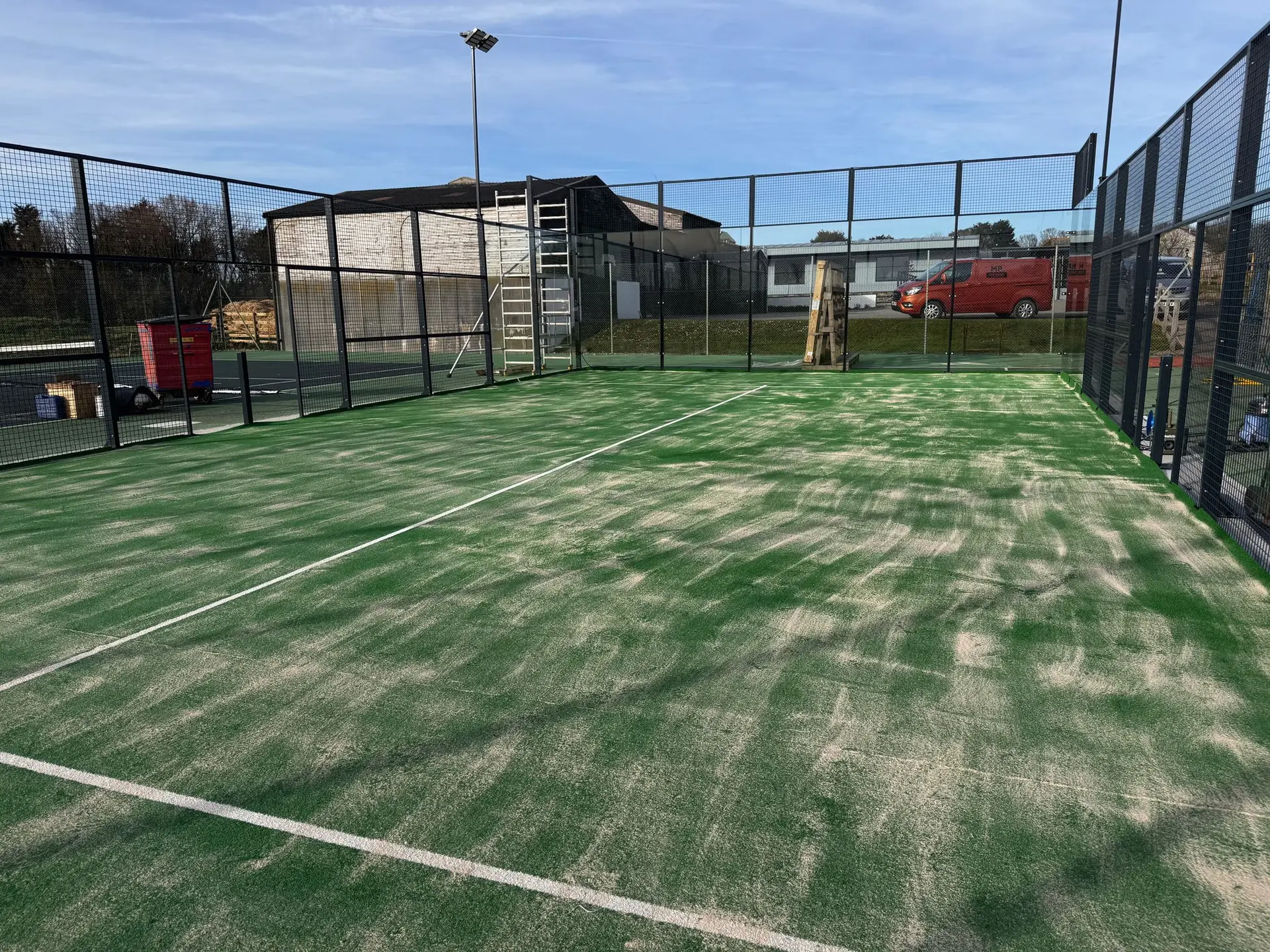 classic type padel court – supply & installation classic type padel court – supply & installation