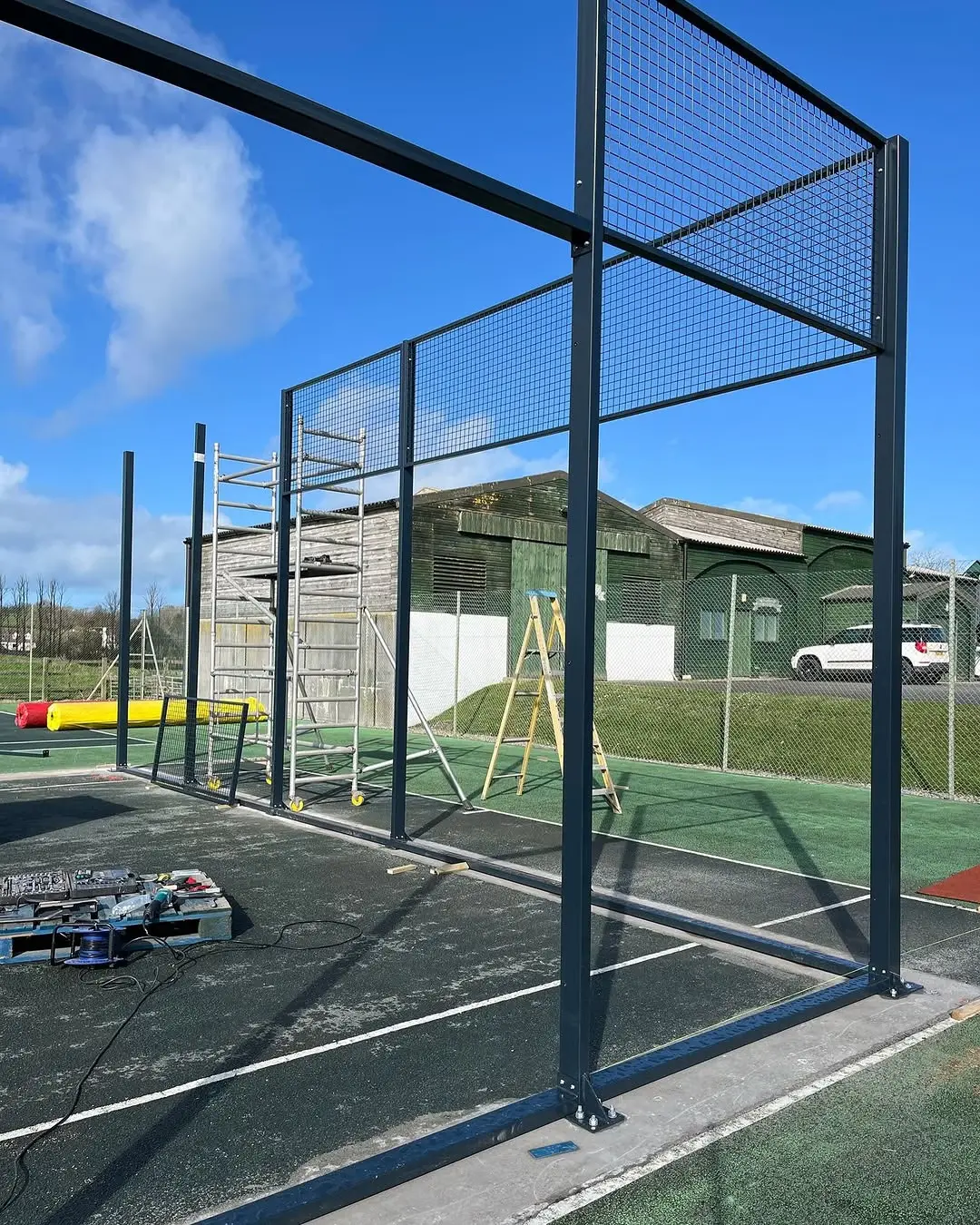 classic type padel court – supply & installation classic type padel court – supply & installation